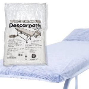 Lençol Descartável com Elástico Descarpack com 500 Unidades